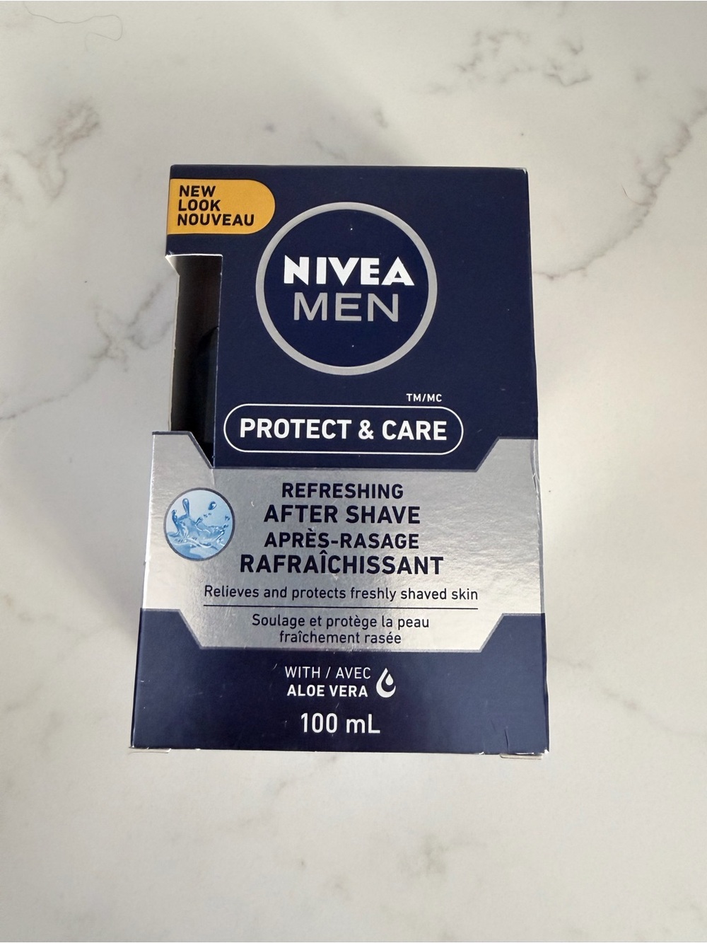 NIVEA MEN Protect & Care Refreshing After Shave — Navy & Silver